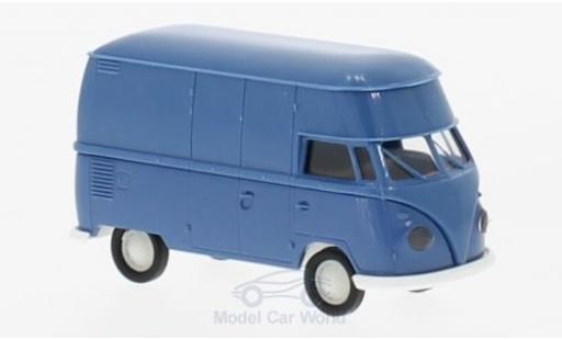 Diecast model cars Volkswagen T1 B 1/87 Brekina b Hochdach-Kasten blue Volkswagen T1 B 1/87 Brekina b Hochdach-Kasten blue diecast model cars