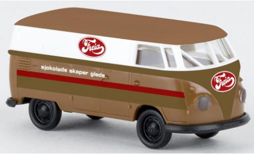 Diecast model cars Volkswagen T1 1/87 Brekina b Kasten Freia 1960 Volkswagen T1 1/87 Brekina b Kasten Freia 1960 diecast model cars