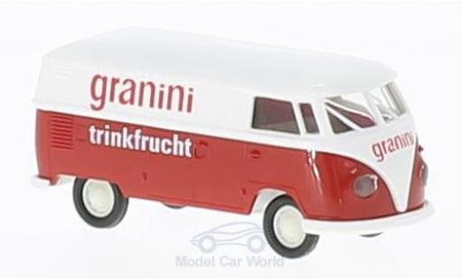 Diecast model cars Volkswagen T1 B 1/87 Brekina b Kasten Granini Volkswagen T1 B 1/87 Brekina b Kasten Granini diecast model cars