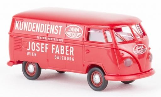 Volkswagen T1 1/87 Brekina b Kasten Jawa Kundendienst 1960 diecast model cars