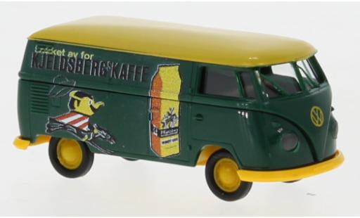 Diecast model cars Volkswagen T1 1/87 Brekina b Kasten Kjeldsberg Kaffee 1960 Volkswagen T1 1/87 Brekina b Kasten Kjeldsberg Kaffee 1960 diecast model cars