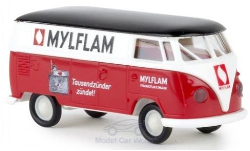 Diecast model cars Volkswagen T1 1/87 Brekina b Kasten Mylflam Volkswagen T1 1/87 Brekina b Kasten Mylflam diecast model cars