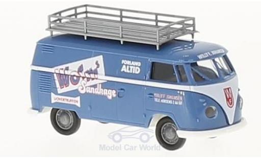 Diecast model cars Volkswagen T1 1/87 Brekina b Kasten Worms Sandkage Volkswagen T1 1/87 Brekina b Kasten Worms Sandkage diecast model cars