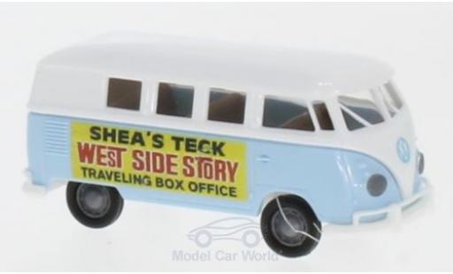 Diecast model cars Volkswagen T1 B 1/87 Brekina b Kombi Ticketverkauf West Side Story Volkswagen T1 B 1/87 Brekina b Kombi Ticketverkauf West Side Story diecast model cars