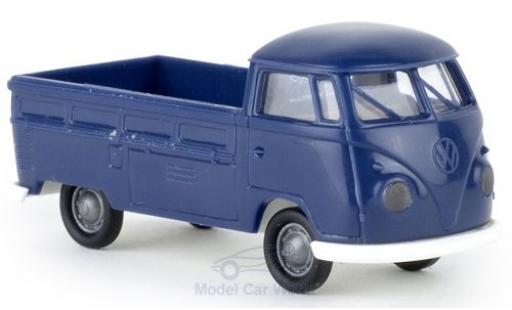 Volkswagen T1 1/87 Brekina b Pritsche blue Economy diecast model cars