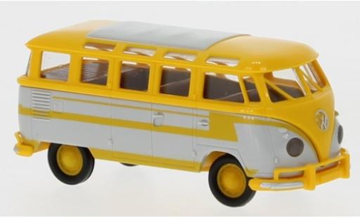 Volkswagen T1 1/87 Brekina b Samba yellow/grey 1960 autocar -Décorer diecast model cars