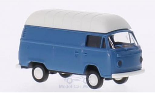 Diecast model cars Volkswagen T2 1/87 Brekina blue/white Hochdach-Kasten Volkswagen T2 1/87 Brekina blue/white Hochdach-Kasten diecast model cars