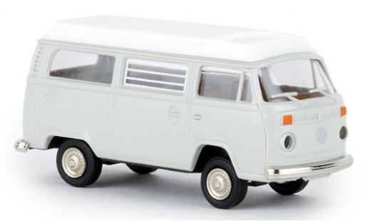 Diecast model cars Volkswagen T2 1/87 Brekina Camper grey 1972 avec Aufstelldach Volkswagen T2 1/87 Brekina Camper grey 1972 avec Aufstelldach diecast model cars
