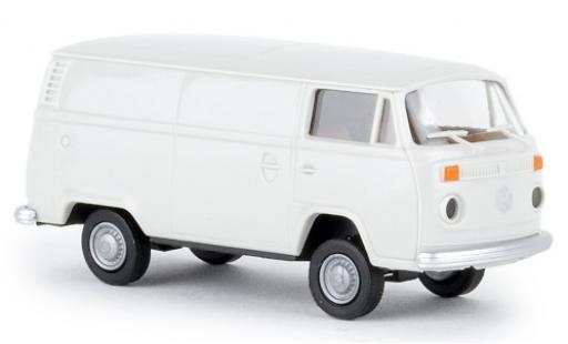 Diecast model cars Volkswagen T2 1/87 Brekina Kasten grey 1972 Volkswagen T2 1/87 Brekina Kasten grey 1972 diecast model cars