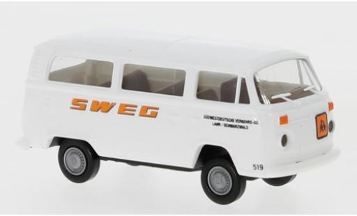 Volkswagen T2 1/87 Brekina Kombi SWEG 1972 diecast model cars