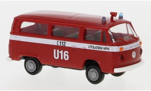 Volkswagen T2 1/87 Brekina Kombi Utsjoen VPK 1972 diecast model cars