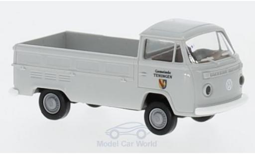 Diecast model cars Volkswagen T2 A 1/87 Brekina Pritsche Gemeinde Teningen Volkswagen T2 A 1/87 Brekina Pritsche Gemeinde Teningen diecast model cars