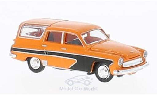 Diecast model cars Wartburg 311 1/87 Brekina Camping orange/black Wartburg 311 1/87 Brekina Camping orange/black diecast model cars