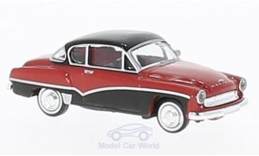 Diecast model cars Wartburg 311 1/87 Brekina Coupe red/black Wartburg 311 1/87 Brekina Coupe red/black diecast model cars