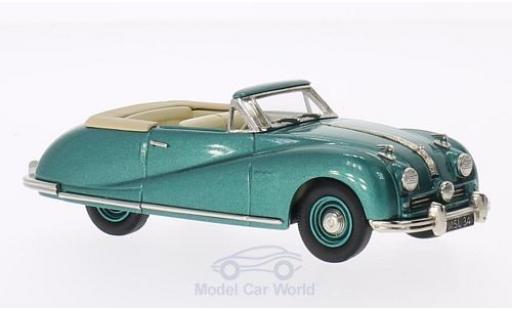 Austin A90 1/43 Brooklin Atlantic Convertible Top Down metallic green 1948 diecast model cars