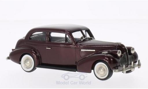 Diecast model cars Buick Century 1/43 Brooklin 2-door Touring Sedan M-68 metallic red 1939 Buick Century 1/43 Brooklin 2-door Touring Sedan M-68 metallic red 1939 diecast model cars