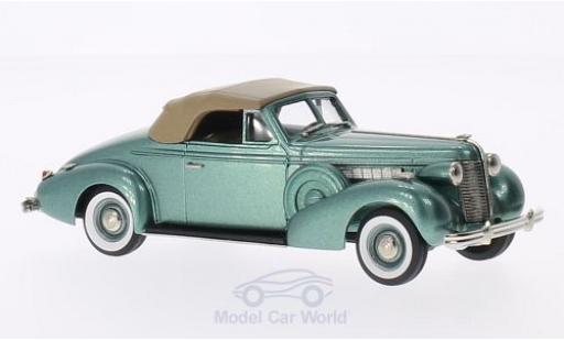 Buick Special 1/43 Brooklin Convertible Coupe M46-C metallic green/brown 1938 diecast model cars