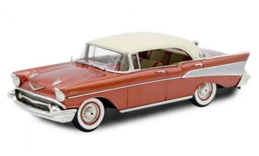 Diecast model cars Chevrolet Bel Air 1/43 Brooklin 4-door Hardtop metallic kupfer/beige 1957 Chevrolet Bel Air 1/43 Brooklin 4-door Hardtop metallic kupfer/beige 1957 diecast model cars