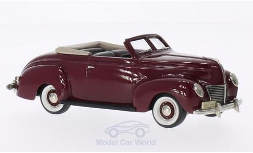 Diecast model cars Mercury Club Coupe 1/43 Brooklin 2-door Convertible red 1939 Mercury Club Coupe 1/43 Brooklin 2-door Convertible red 1939 diecast model cars