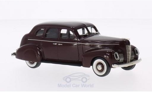 Diecast model cars Nash Ambassador 1/43 Brooklin Eight 4-Door Touring Sedan red 1939 Nash Ambassador 1/43 Brooklin Eight 4-Door Touring Sedan red 1939 diecast model cars