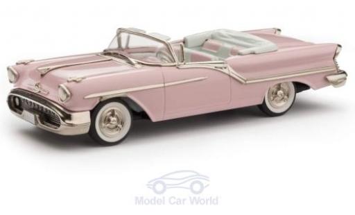 Oldsmobile Super 88 1/43 Brooklin 2-Door Convertible pink 1957 diecast model cars