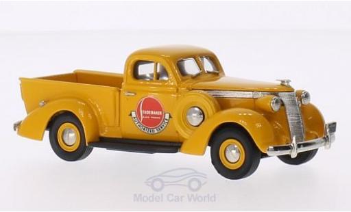 Studebaker Coupe Express 1/43 Brooklin Pick-Up yellow Authorized Service 1937 diecast model cars