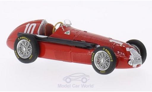 Diecast model cars Alfa Romeo 158 1/43 Brumm No.10 Scuderia Quadrifoglio GP Italien 1950 N.Farina Alfa Romeo 158 1/43 Brumm No.10 Scuderia Quadrifoglio GP Italien 1950 N.Farina diecast model cars