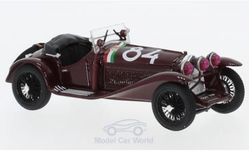 Diecast model cars Alfa Romeo 1750 1/43 Brumm GS RHD No.84 Mille Miglia 1930 T. Nuvolari/G-B.Guidotti Alfa Romeo 1750 1/43 Brumm GS RHD No.84 Mille Miglia 1930 T. Nuvolari/G-B.Guidotti diecast model cars