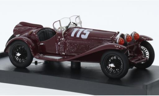 Diecast model cars Alfa Romeo 8C 1/43 Brumm 2300 RHD No.115 Mille Miglia 1932 Alfa Romeo 8C 1/43 Brumm 2300 RHD No.115 Mille Miglia 1932 diecast model cars