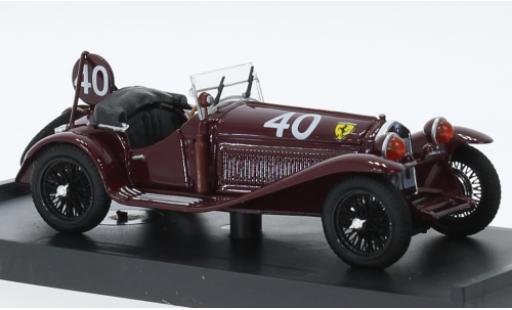 Diecast model cars Alfa Romeo 8C 1/43 Brumm 2300 RHD No.40 Scuderia Ferrari 24h Spa 1932 Alfa Romeo 8C 1/43 Brumm 2300 RHD No.40 Scuderia Ferrari 24h Spa 1932 diecast model cars