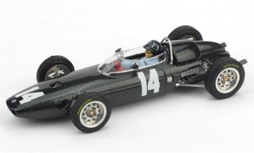 Diecast model cars Brm P57 1/43 Brumm BRM No.14 formule 1 GP Italie 1962 Brm P57 1/43 Brumm BRM No.14 formule 1 GP Italie 1962 diecast model cars