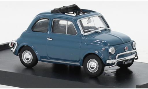 Fiat 500 1/43 Brumm L blue 1968 diecast model cars