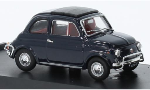Fiat 500 1/43 Brumm L blue foncé 1968 diecast model cars