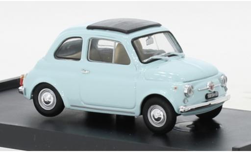 Fiat 500 1/43 Brumm F blue clair 1965 diecast model cars