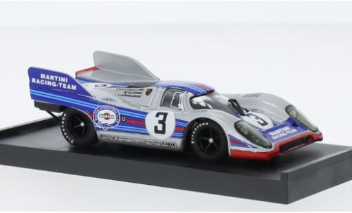 Diecast model cars Porsche 917 1971 1/43 Brumm K No.3 Martini Racing Team Martini 1000km Monza Porsche 917 1971 1/43 Brumm K No.3 Martini Racing Team Martini 1000km Monza diecast model cars