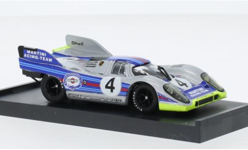 Diecast model cars Porsche 917 1971 1/43 Brumm K No.4 Martini Racing Team Martini 1000km Monza Porsche 917 1971 1/43 Brumm K No.4 Martini Racing Team Martini 1000km Monza diecast model cars