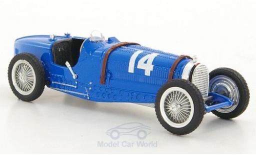 Diecast model cars Bugatti Type 59 1/43 Brumm No.14 Formel 1 GP Frankreich 1934 T.Nuvolari Bugatti Type 59 1/43 Brumm No.14 Formel 1 GP Frankreich 1934 T.Nuvolari diecast model cars