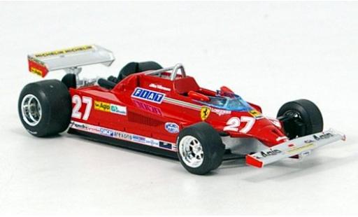 Diecast model cars Ferrari 126 1/43 Brumm CK Turbo No.27 Scuderia Formel 1 GP Italien 1981 G.Villeneuve Ferrari 126 1/43 Brumm CK Turbo No.27 Scuderia Formel 1 GP Italien 1981 G.Villeneuve diecast model cars