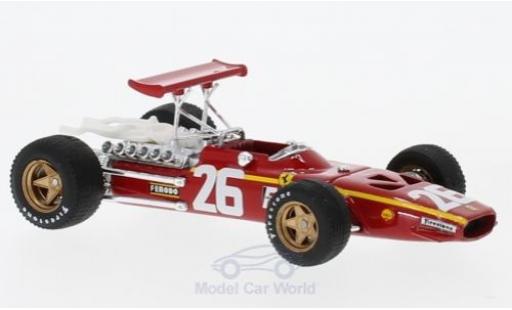 Diecast model cars Ferrari 312 P 1/43 Brumm F1 No.26 Formel 1 GP Frankreich 1968 J.Ickx Ferrari 312 P 1/43 Brumm F1 No.26 Formel 1 GP Frankreich 1968 J.Ickx diecast model cars