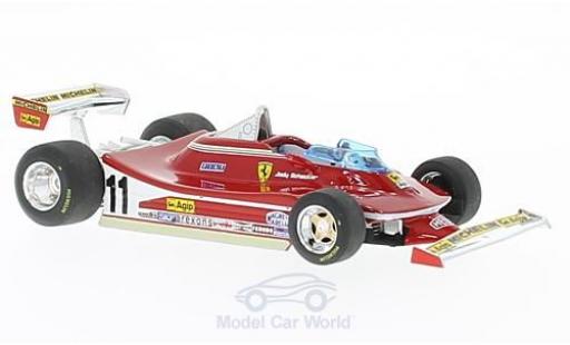 Diecast model cars Ferrari 312 1/43 Brumm T4 No.11 und 12 Formel 1 1979 Presentation Fiorano J.Scheckter/G.Villeneuve Ferrari 312 1/43 Brumm T4 No.11 und 12 Formel 1 1979 Presentation Fiorano J.Scheckter/G.Villeneuve diecast model cars
