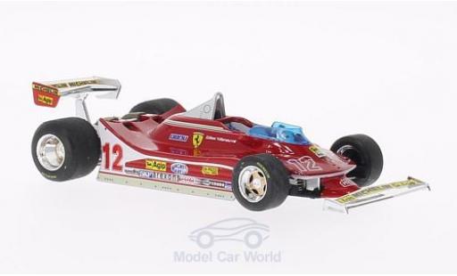 Diecast model cars Ferrari 312 T4 1/43 Brumm T4 No.12 GP Frankreich 1979 G.Villeneuve Ferrari 312 T4 1/43 Brumm T4 No.12 GP Frankreich 1979 G.Villeneuve diecast model cars