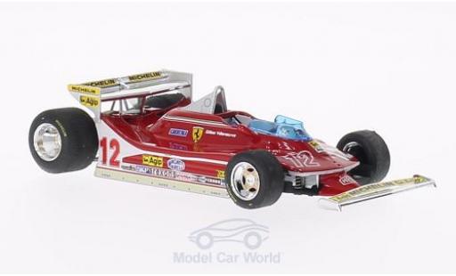Diecast model cars Ferrari 312 T4 1/43 Brumm T4 No.12 GP Monaco 1979 G.Villeneuve Ferrari 312 T4 1/43 Brumm T4 No.12 GP Monaco 1979 G.Villeneuve diecast model cars