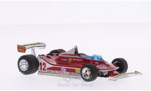 Diecast model cars Ferrari 312 T4 1/43 Brumm T4 No.12 Scuderia Formel 1 GP USA West 1979 G.Villeneuve Ferrari 312 T4 1/43 Brumm T4 No.12 Scuderia Formel 1 GP USA West 1979 G.Villeneuve diecast model cars