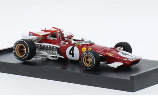 Ferrari 312 1/43 Brumm B No.4 Formel 1 GP Italien 1970 1:43 diecast model cars