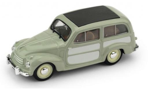 Diecast model cars Fiat 500 1/43 Brumm C Belvedere green/grey 1951 Fiat 500 1/43 Brumm C Belvedere green/grey 1951 diecast model cars