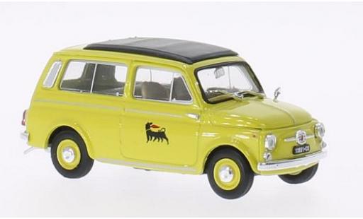Fiat 500 1/43 Brumm Giardiniera Agip 1960 diecast model cars