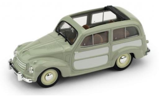 Diecast model cars Fiat 500 1/43 Brumm C Belvedere green/grey 1951 toit rabattable ouvert Fiat 500 1/43 Brumm C Belvedere green/grey 1951 toit rabattable ouvert diecast model cars