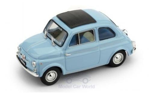 Fiat 500 1/43 Brumm D blue 1962 diecast model cars