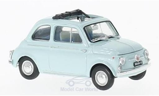 Fiat 500 1/43 Brumm D blue 1960 diecast model cars