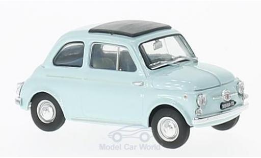 Fiat 500 1/43 Brumm D blue 1964 diecast model cars